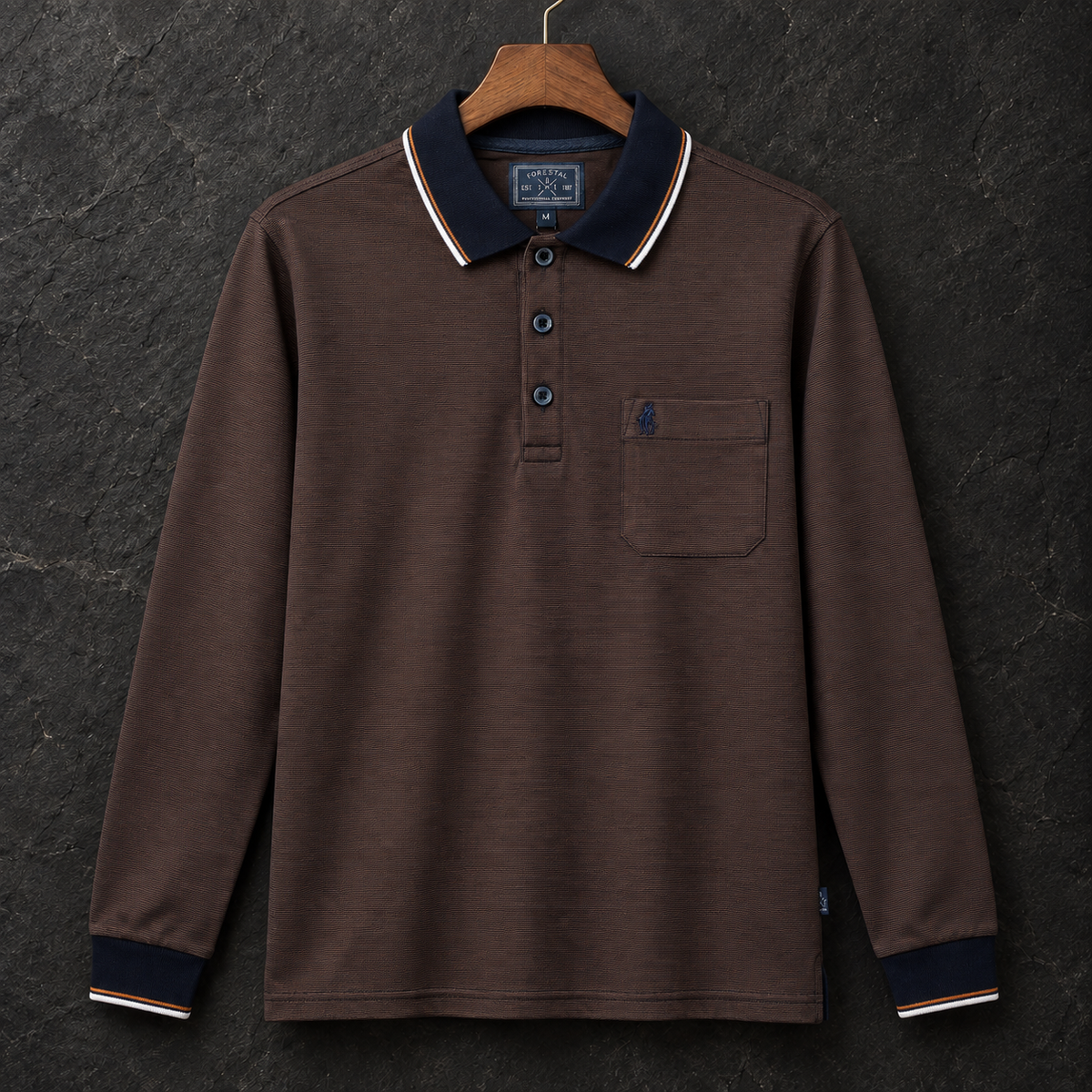 Polo Fantasia Marrón