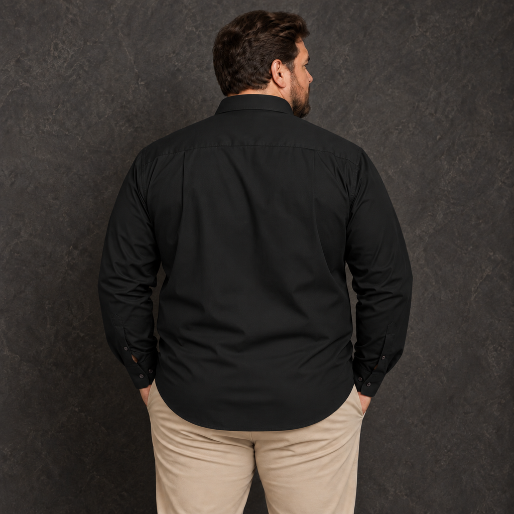 Camisa Manga Larga London Negra