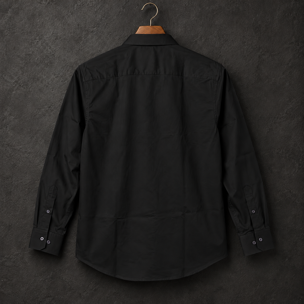 Camisa Manga Larga London Negra