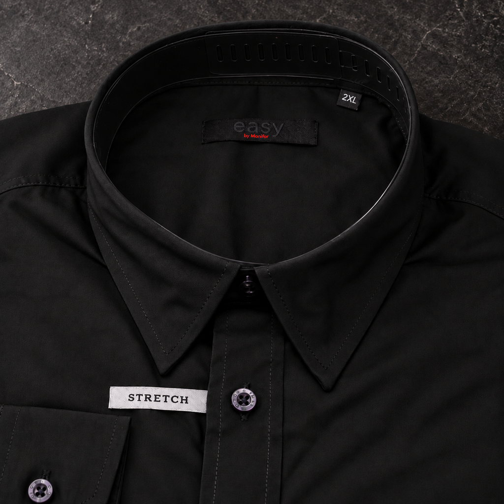 Camisa Manga Larga London Negra