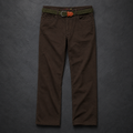 Pantalón con Cinturón Verde