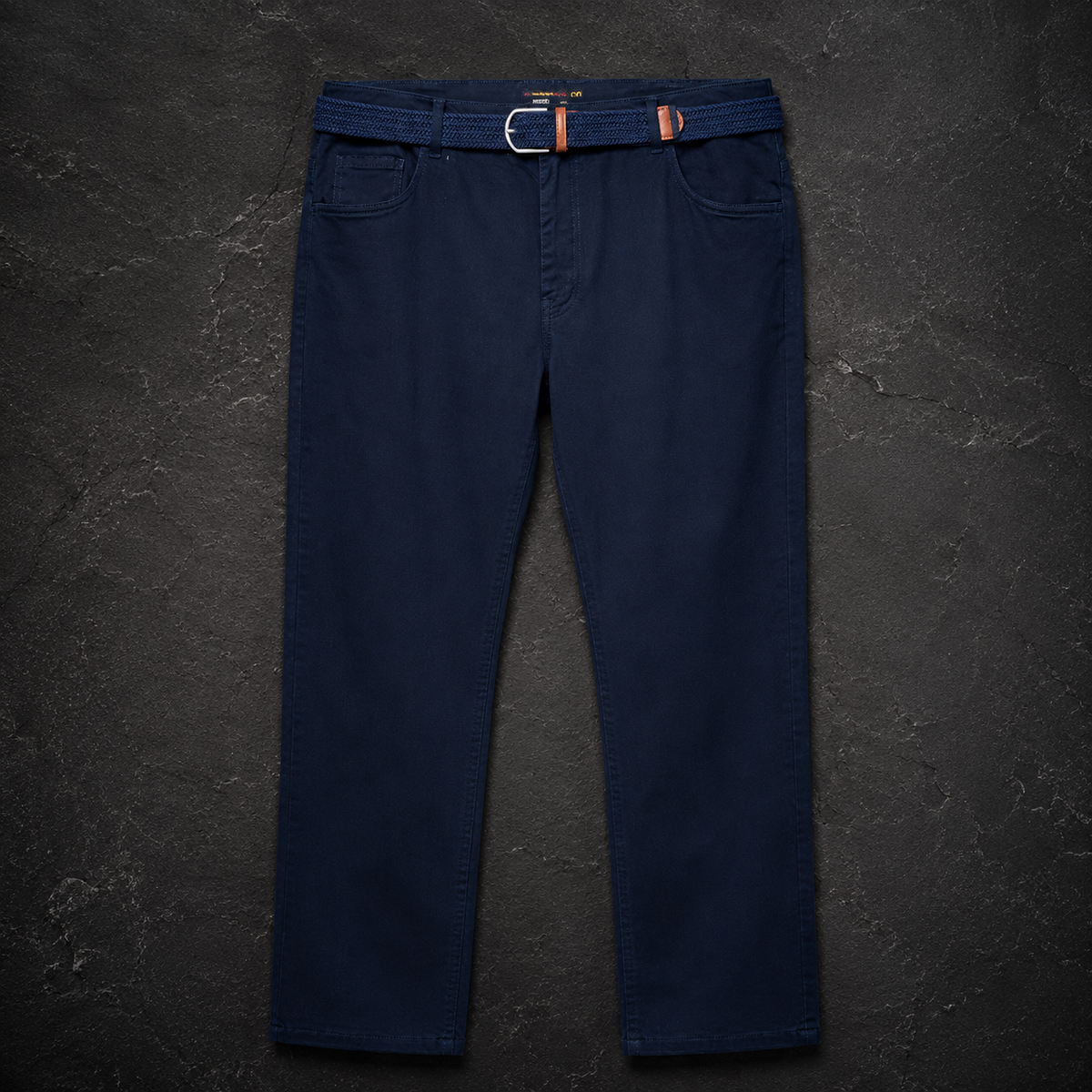 Pantalón Marino con Cinturón