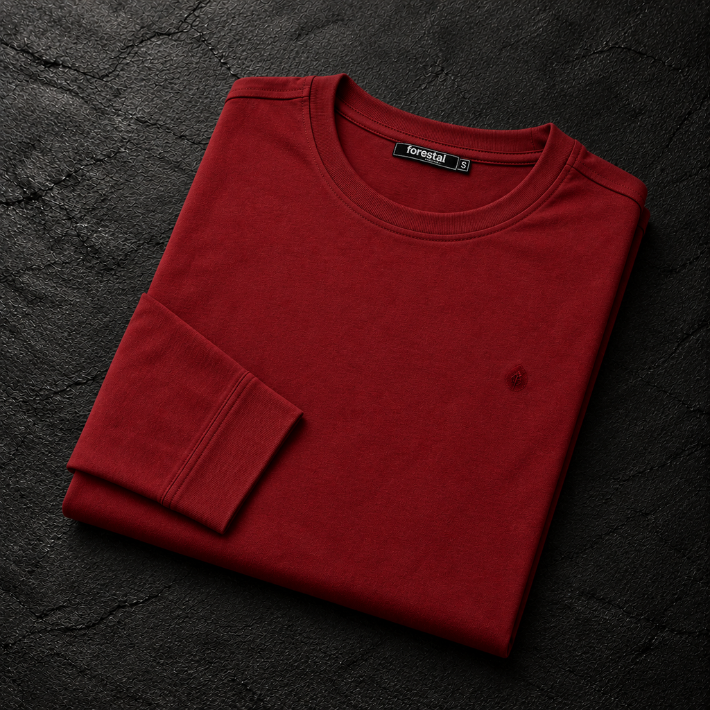 Camiseta Manga Larga Ladrillo