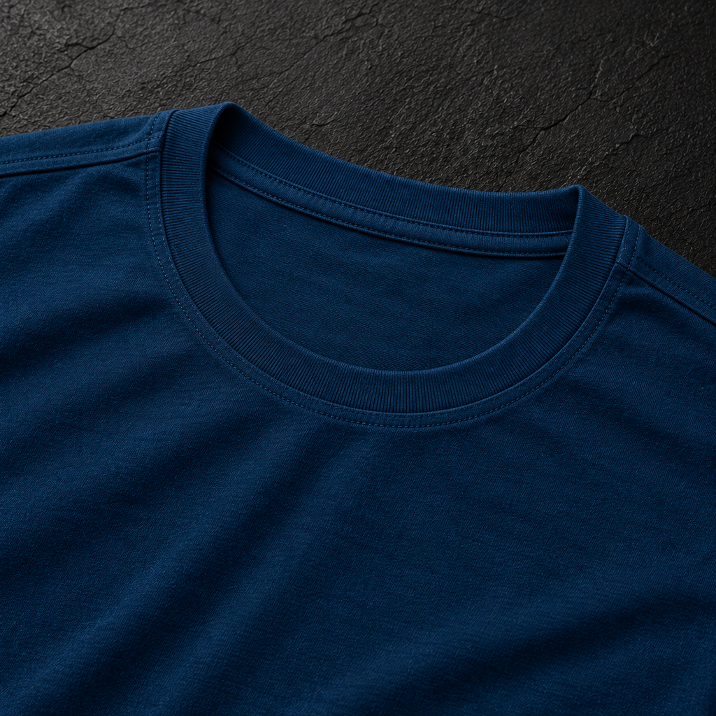 Camiseta Manga Larga Azul Marino