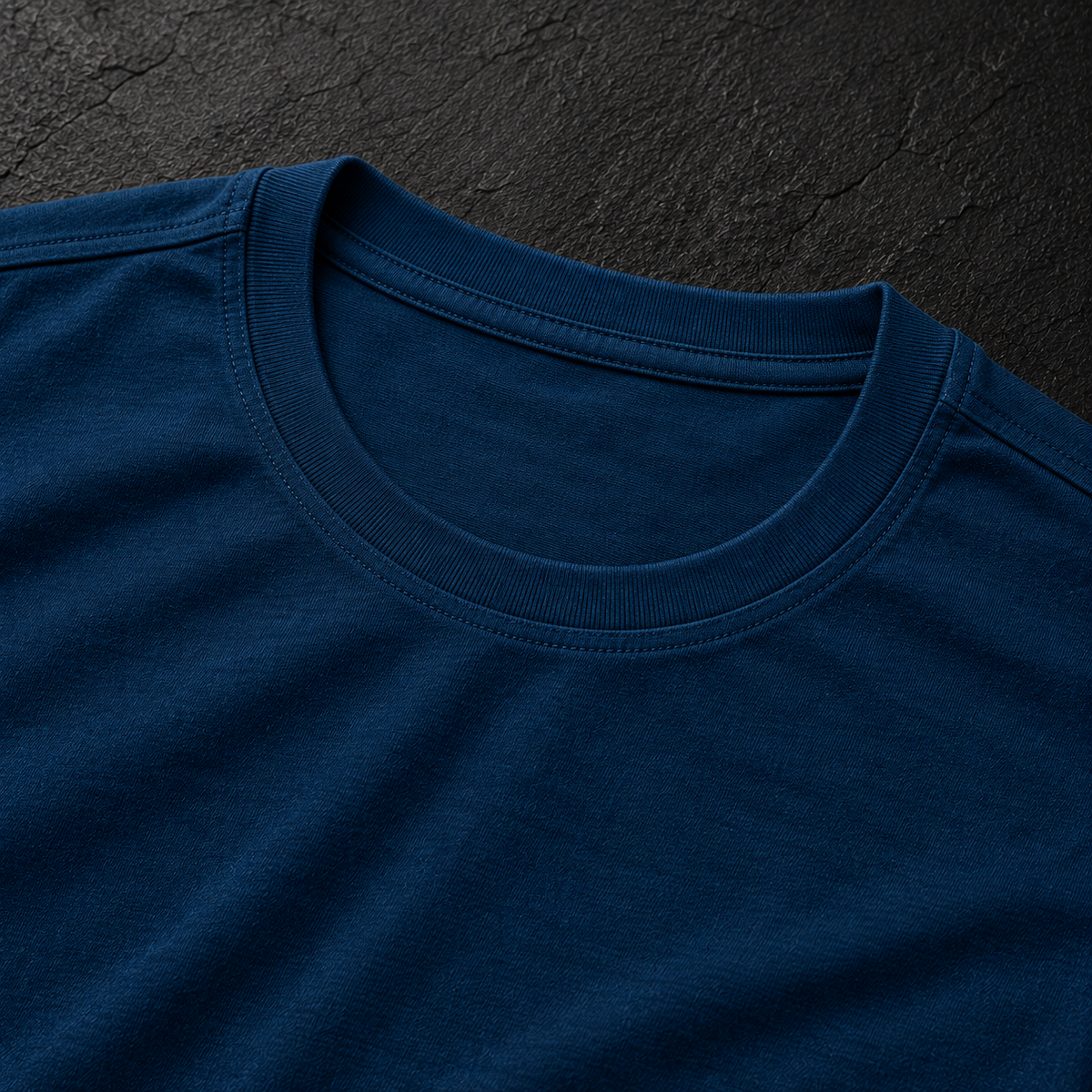 Camiseta Manga Larga Azul Marino