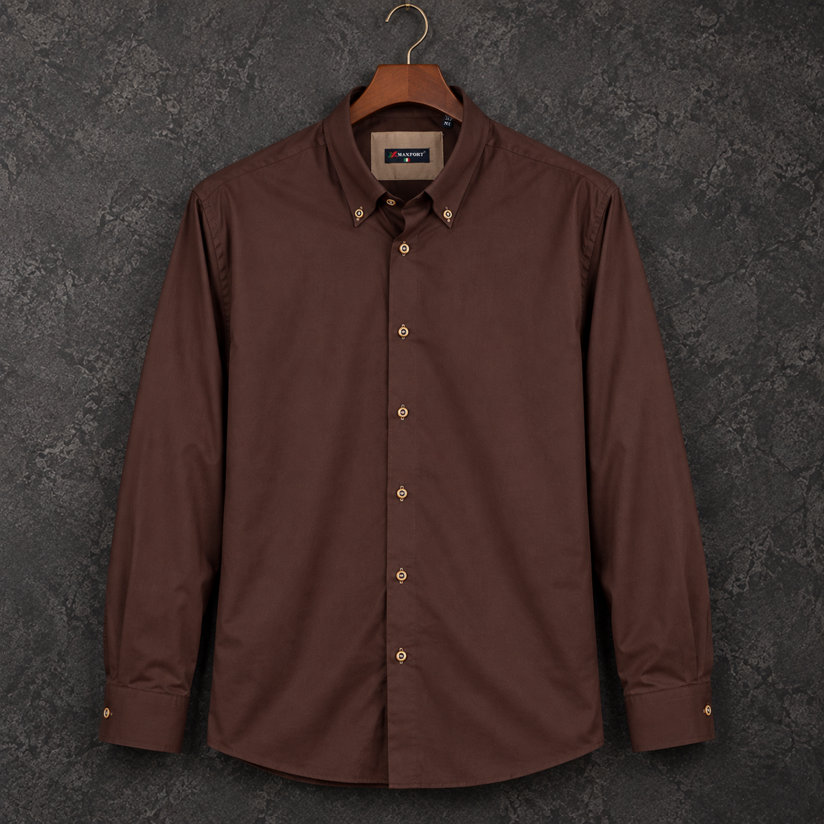 Camisa Niza Marrón