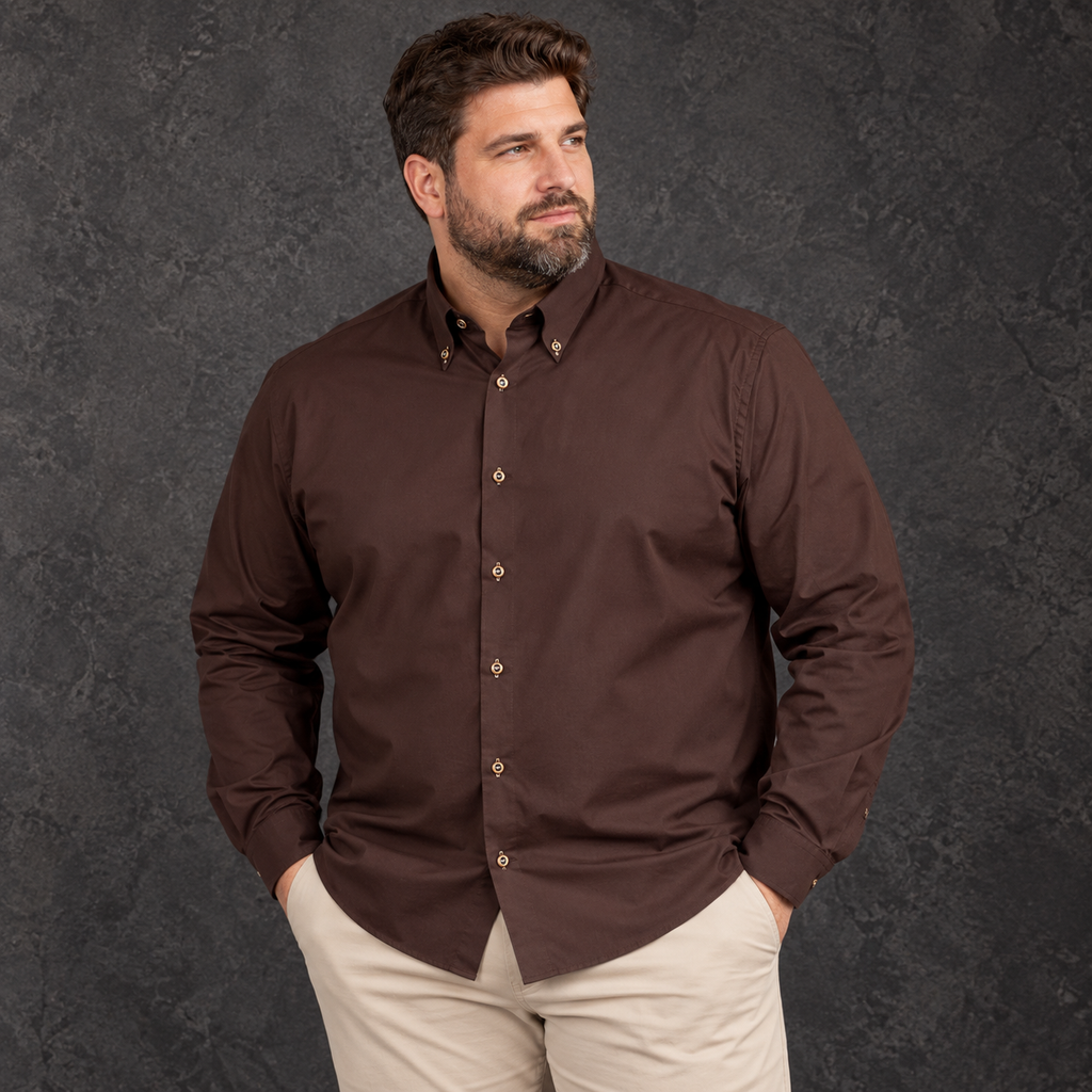 Camisa Niza Marrón