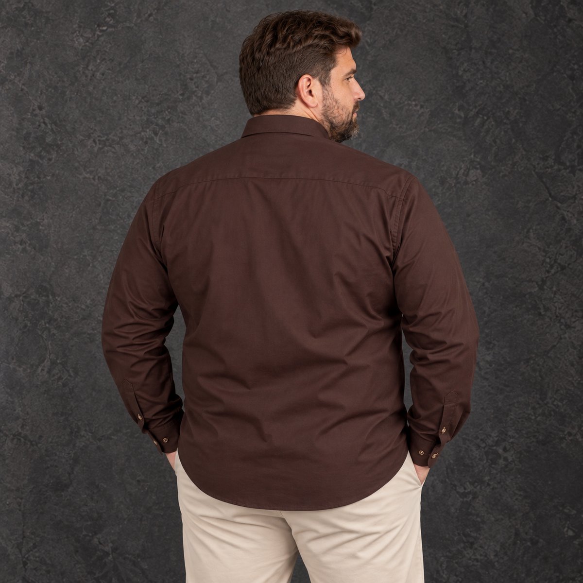 Camisa Niza Marrón