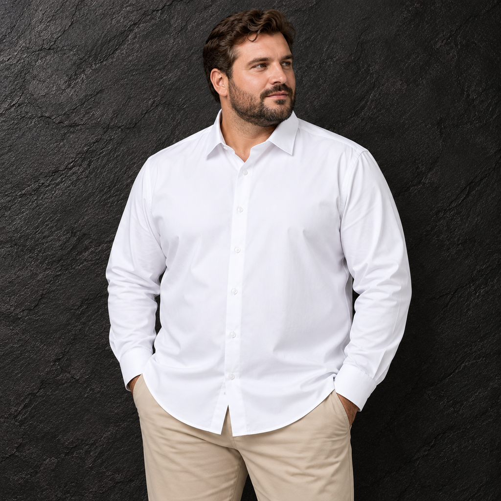 Camisa Vestir Blanca