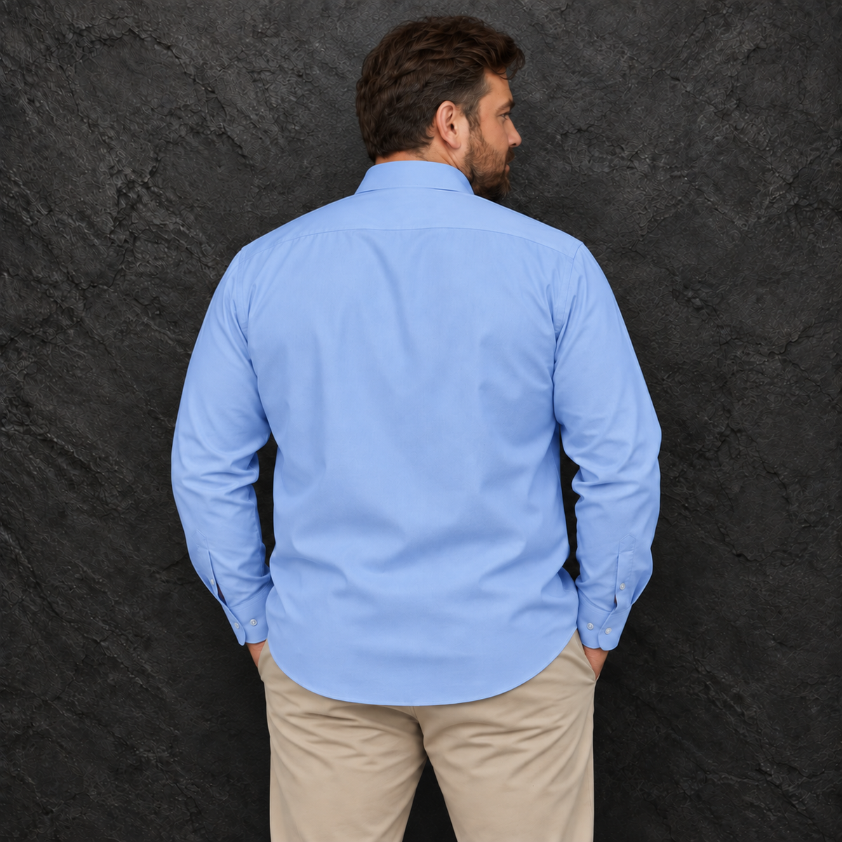 Camisa manga larga.