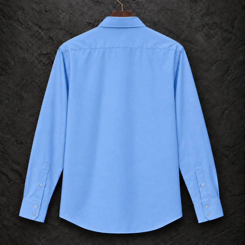 Camisa Vestir Celeste