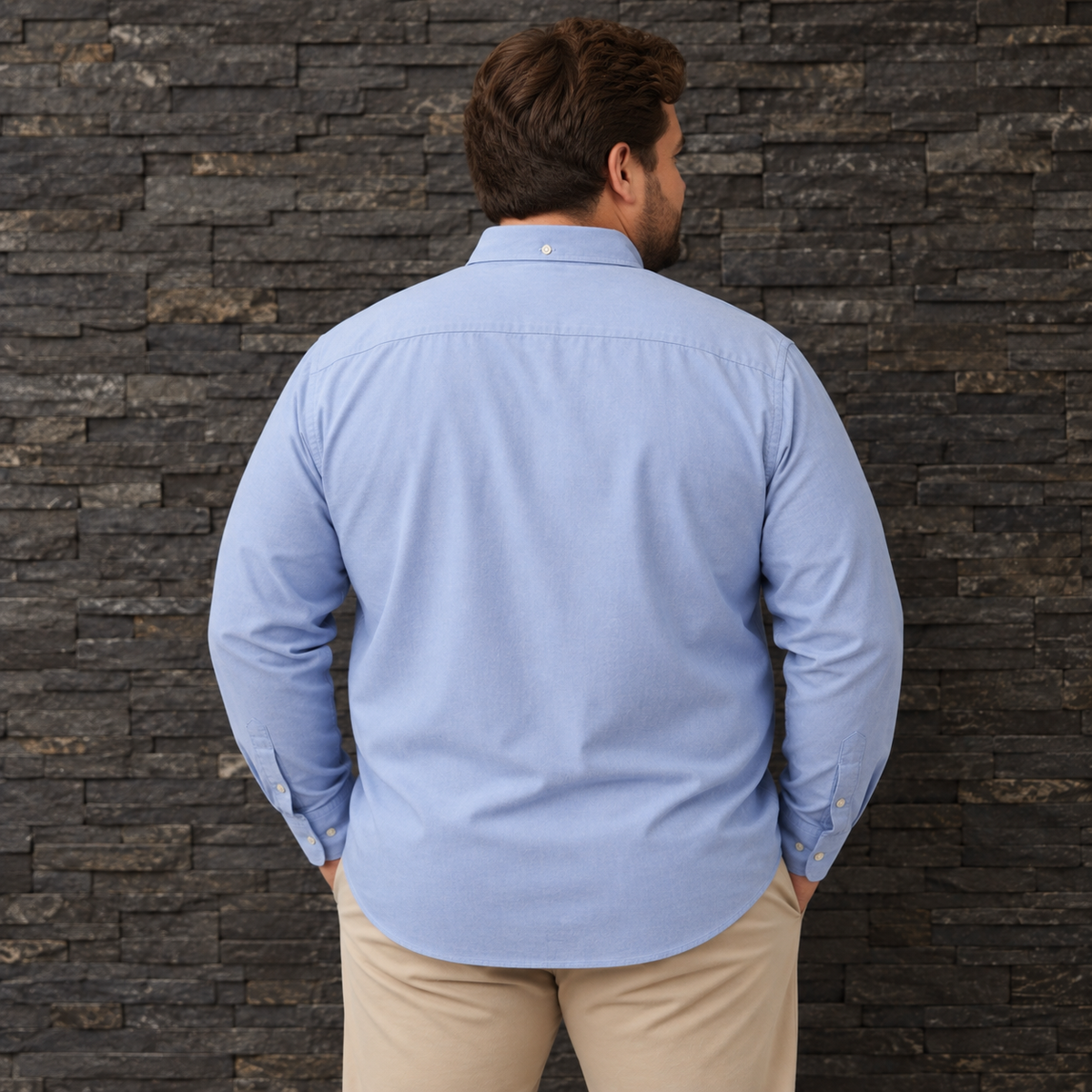 Camisa manga larga.