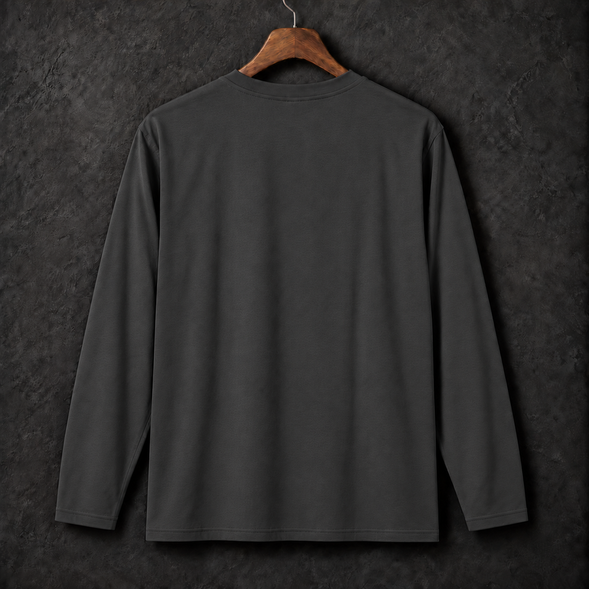 Camiseta Manga Larga Gris