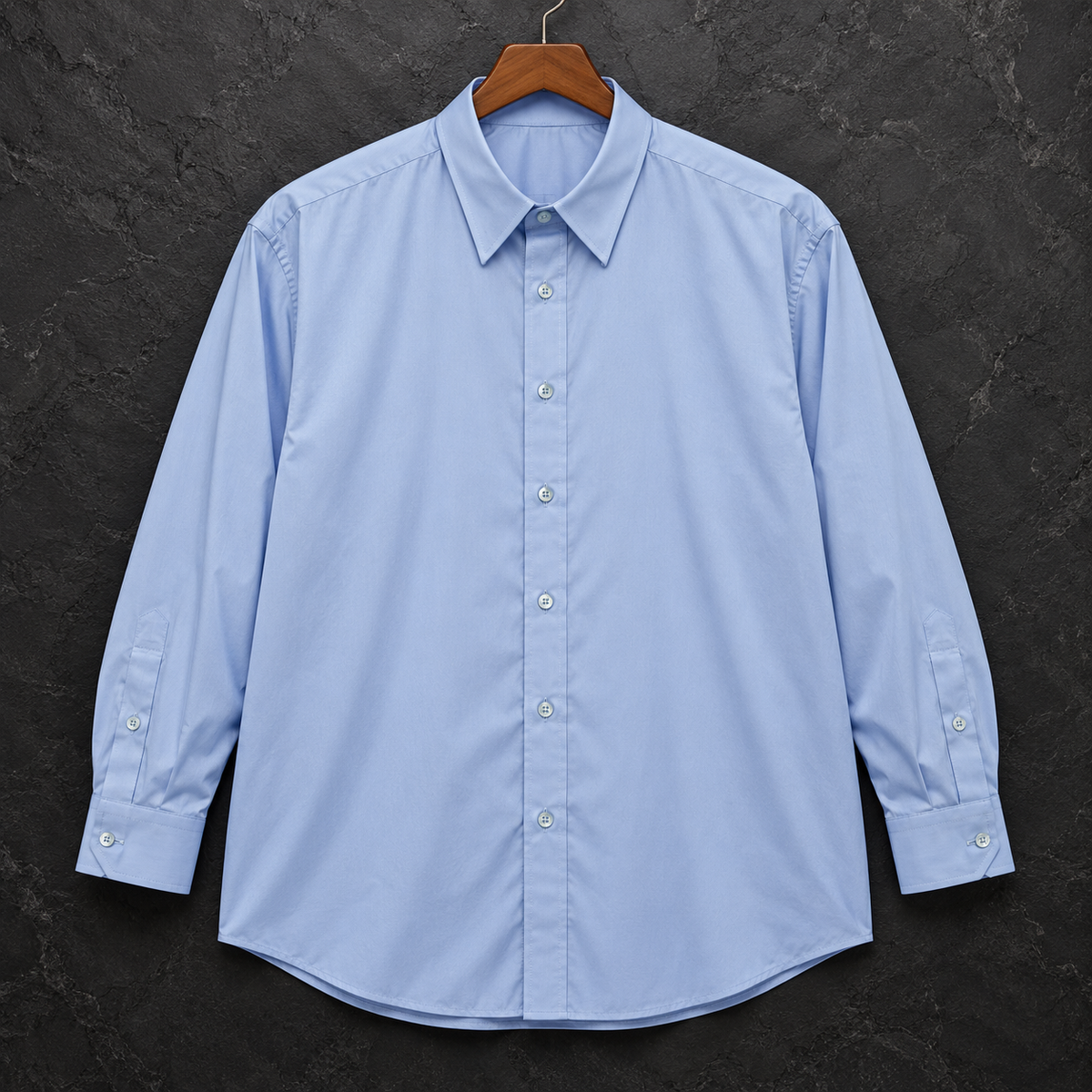 Camisa Manga Larga London Celeste