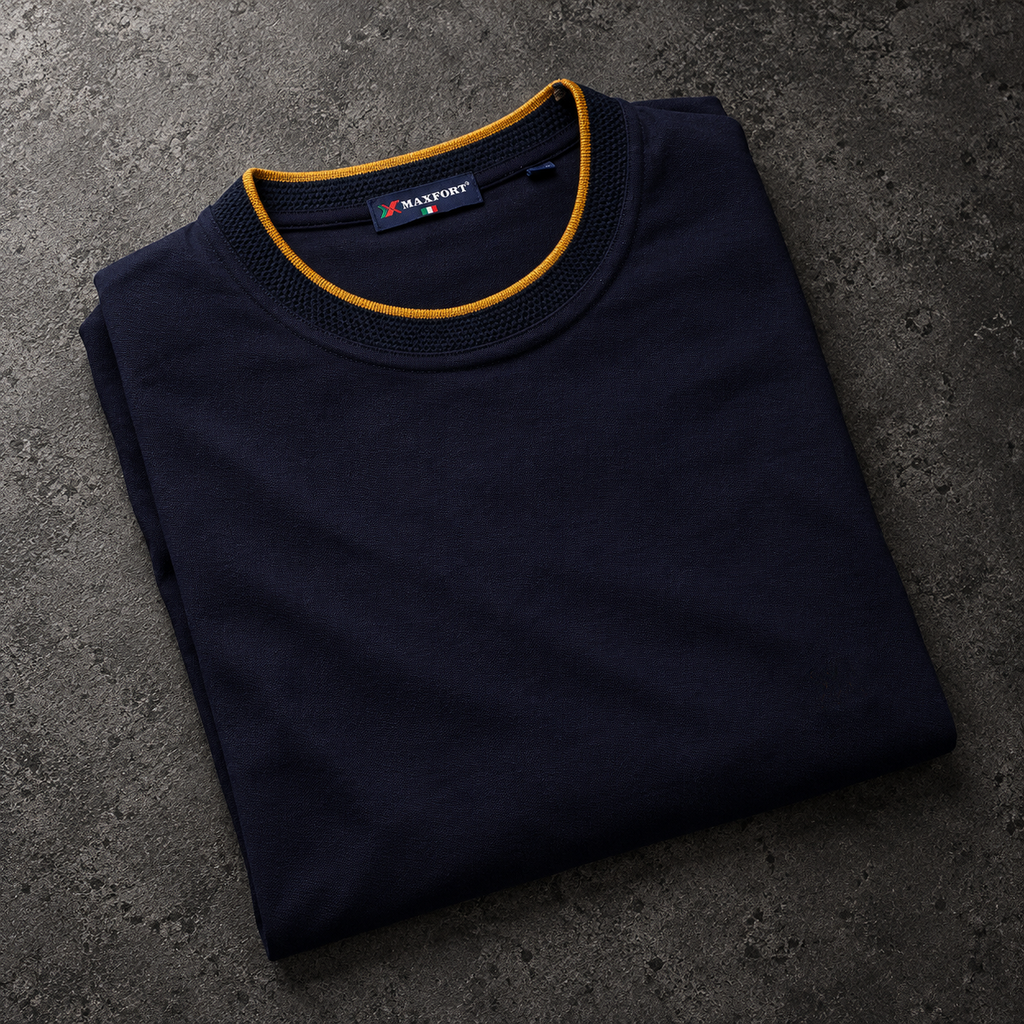 Camiseta Azul Colletto di Oro