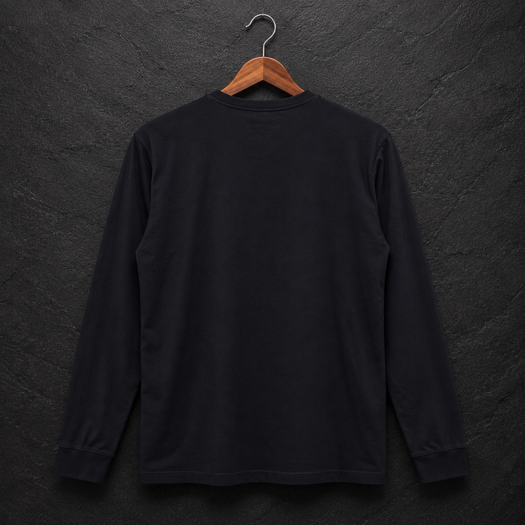 Camiseta Manga Larga Fantacia Sport Negra