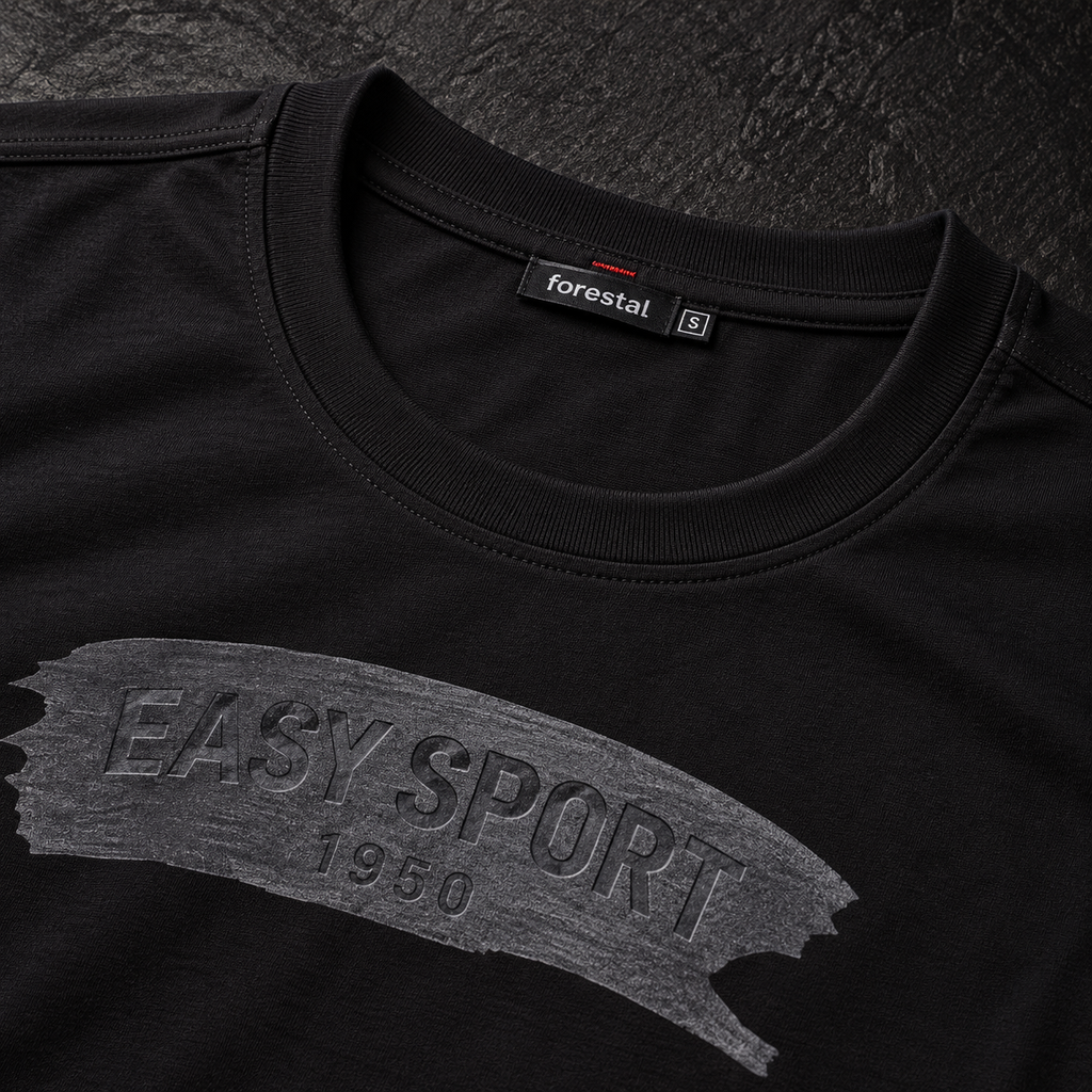 Camiseta Manga Larga Fantacia Sport Negra