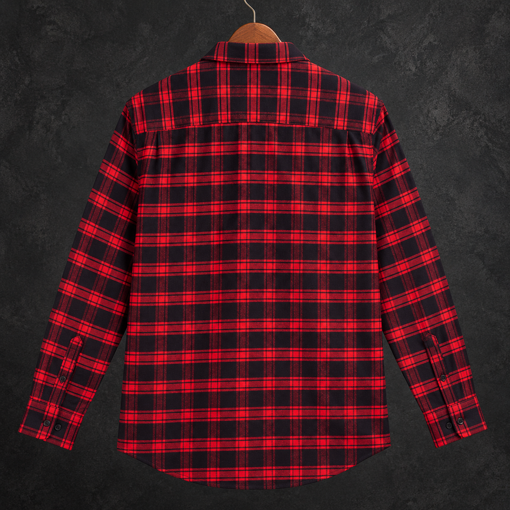 Camisa Manga Larga Canadience Roja