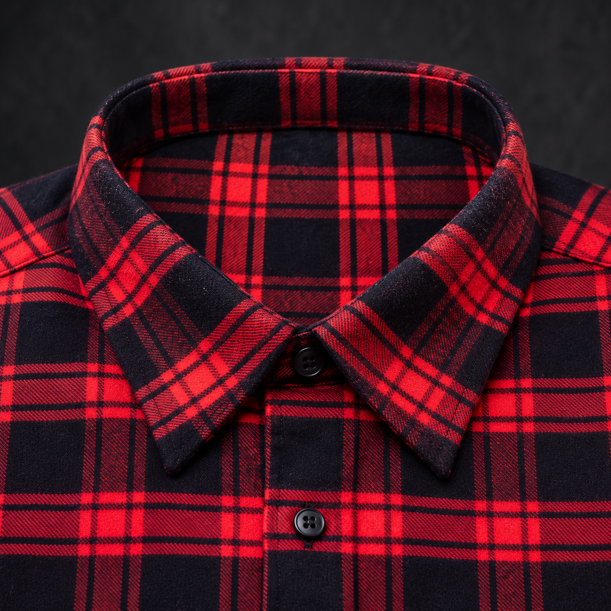 Camisa Manga Larga Canadience Roja