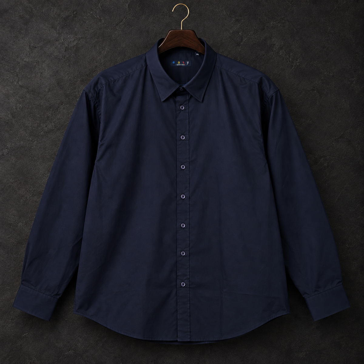 Camisa Manga Larga London Azul