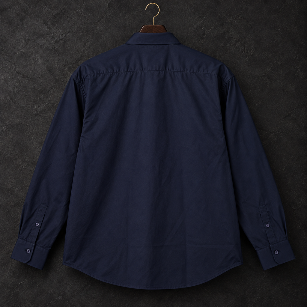 Camisa Manga Larga London Azul