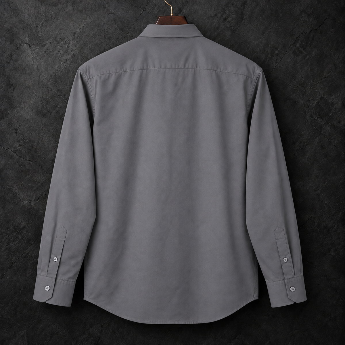 Camisa Manga Larga London Gris