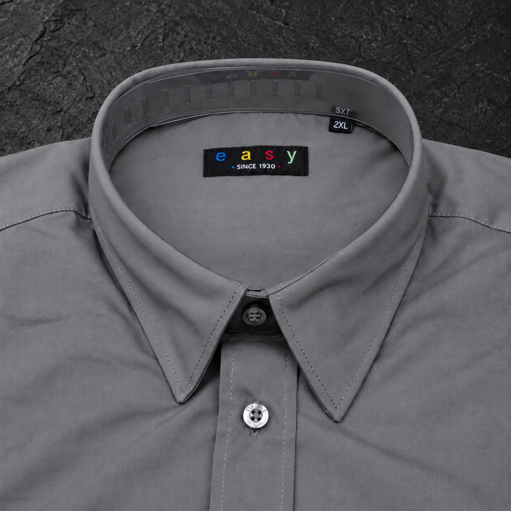 Camisa Manga Larga London Gris