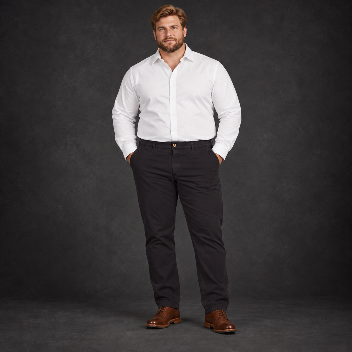 Pantalón Jesulín Marrón Oscuro