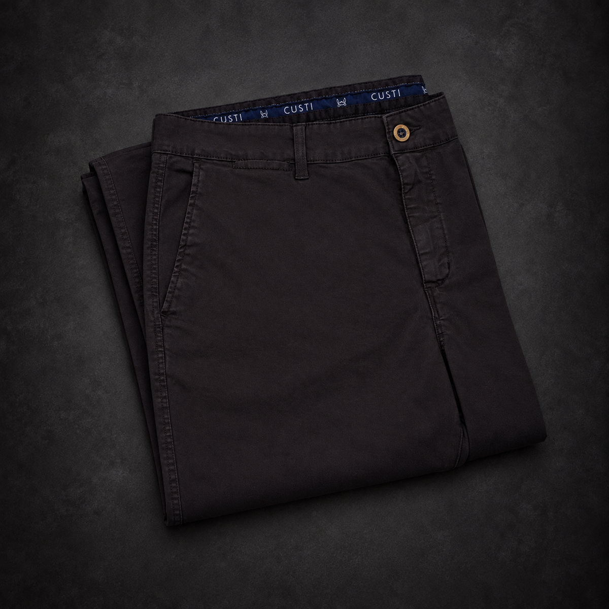 Pantalón Jesulín Marrón Oscuro