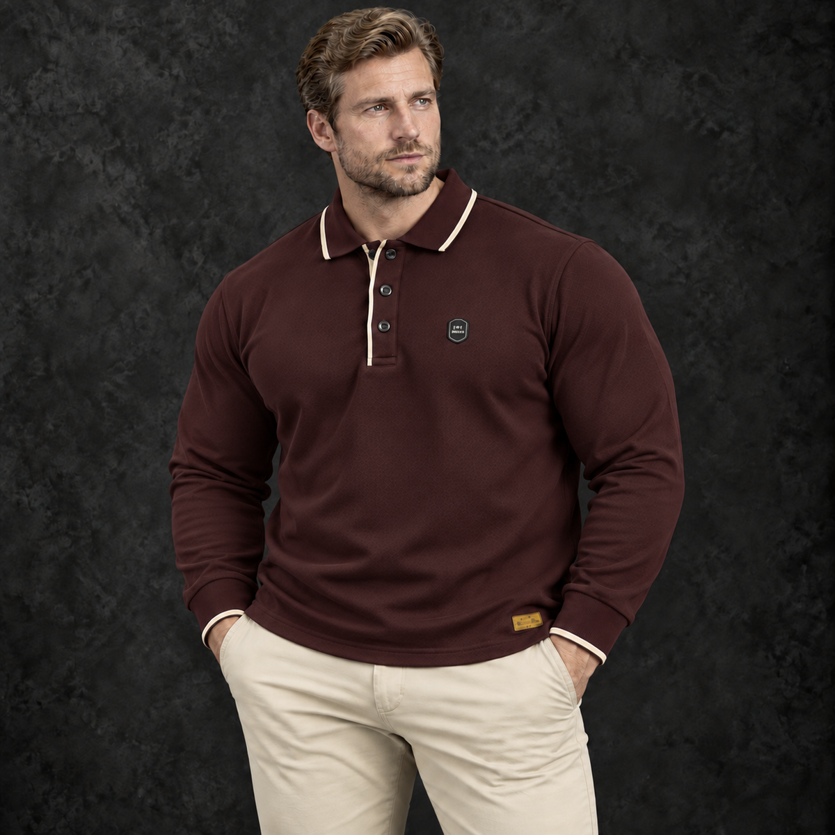 Polo Burdeos