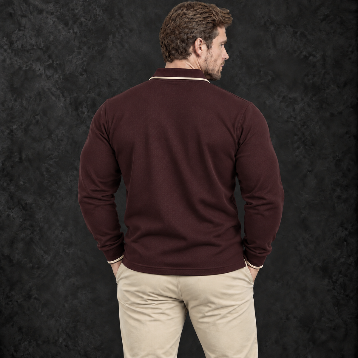 Polo Burdeos