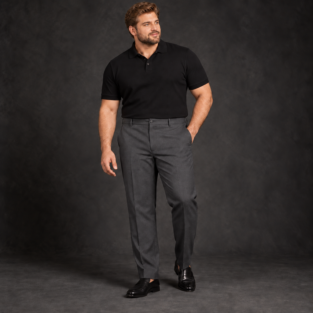Pantalón de Vestir Gris