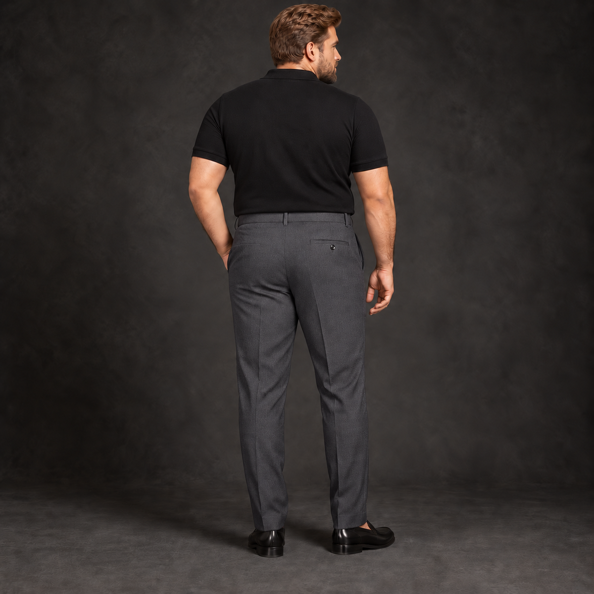 Pantalón de Vestir Gris