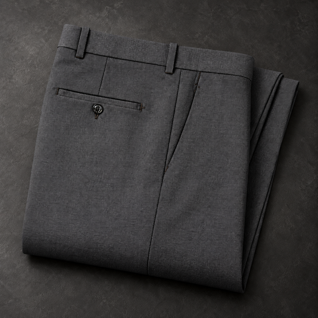 Pantalón de Vestir Gris