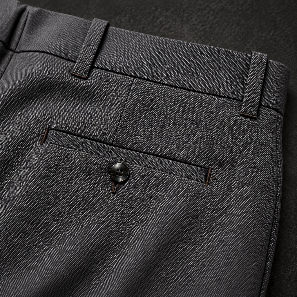 Pantalón de Vestir Gris