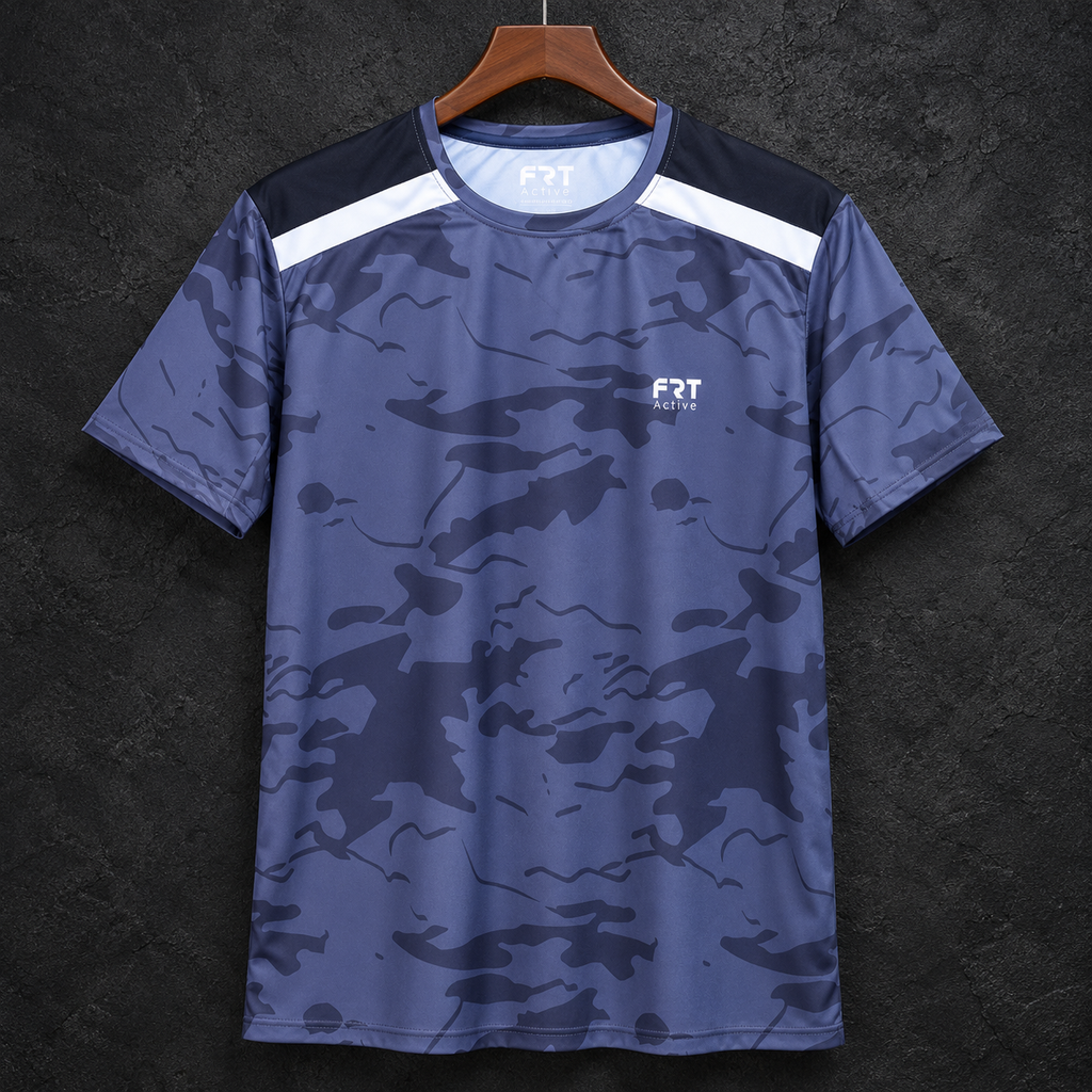 sudadera camuflaje Azul