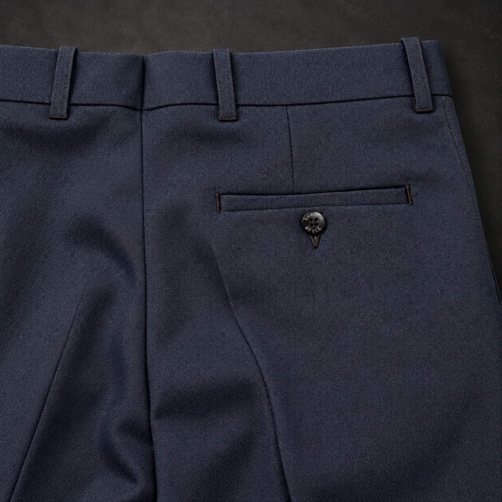 Pantalón de Vestir Azul